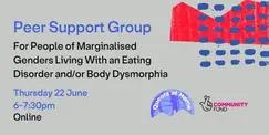 Peer Support for Living With an Eating Disorder and/or Body Dysmorphia Peer Support for Living With an Eating Disorder and/or Body Dysmorphia