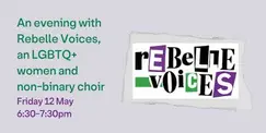 An evening with Rebelle Voices An evening with Rebelle Voices