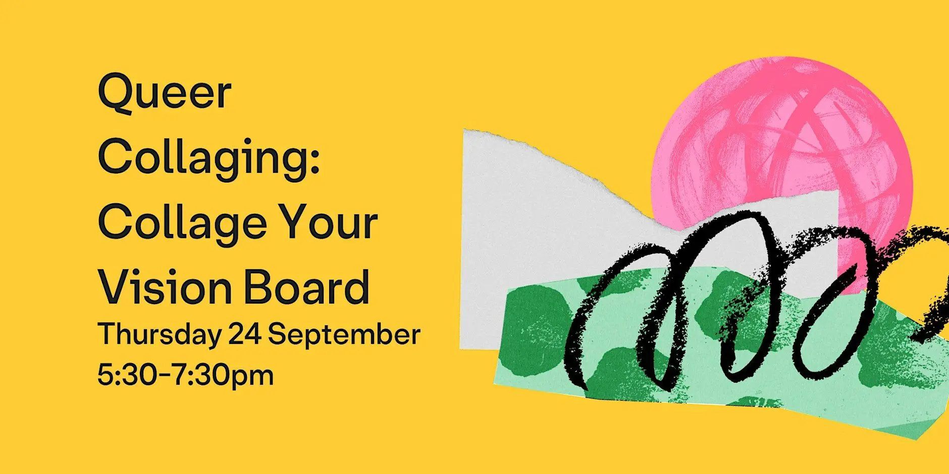 Queer Collaging: Collage Your Vision Board