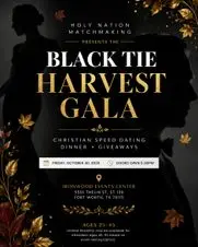 Black Tie Christian Harvest Gala
