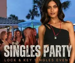 Jacksonville LOCK & KEY SINGLES PARTY Age 29+ Jax Bch Oceanfront