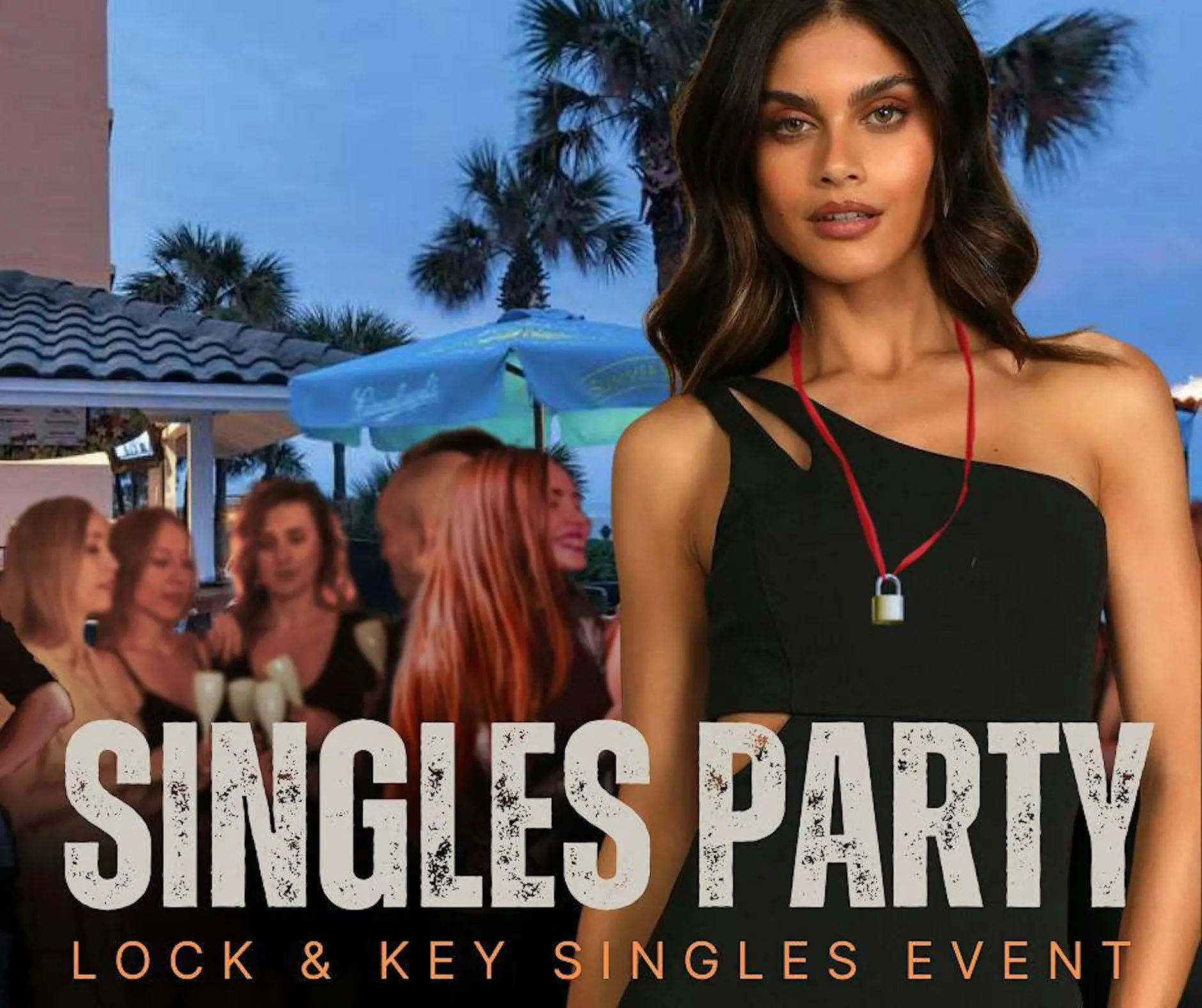 Jacksonville LOCK & KEY SINGLES PARTY Age 29+ Jax Bch Oceanfront