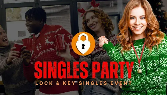 Holiday Ugly Sweater LOCK & KEY SINGLES PARTY Age 29-59 Orange County — photo 1