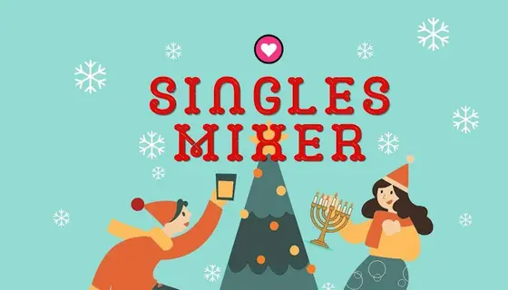 HOLIDAY SINGLES MIXER PARTY for Chicago Singles Age 24-59 Mt Prospect, IL — photo 1