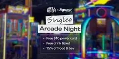 Raleigh Singles Event: Arcade Night (Ages 30–45)