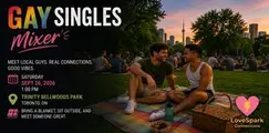 Gay Singles Mixer | Ages 25-45 | Toronto