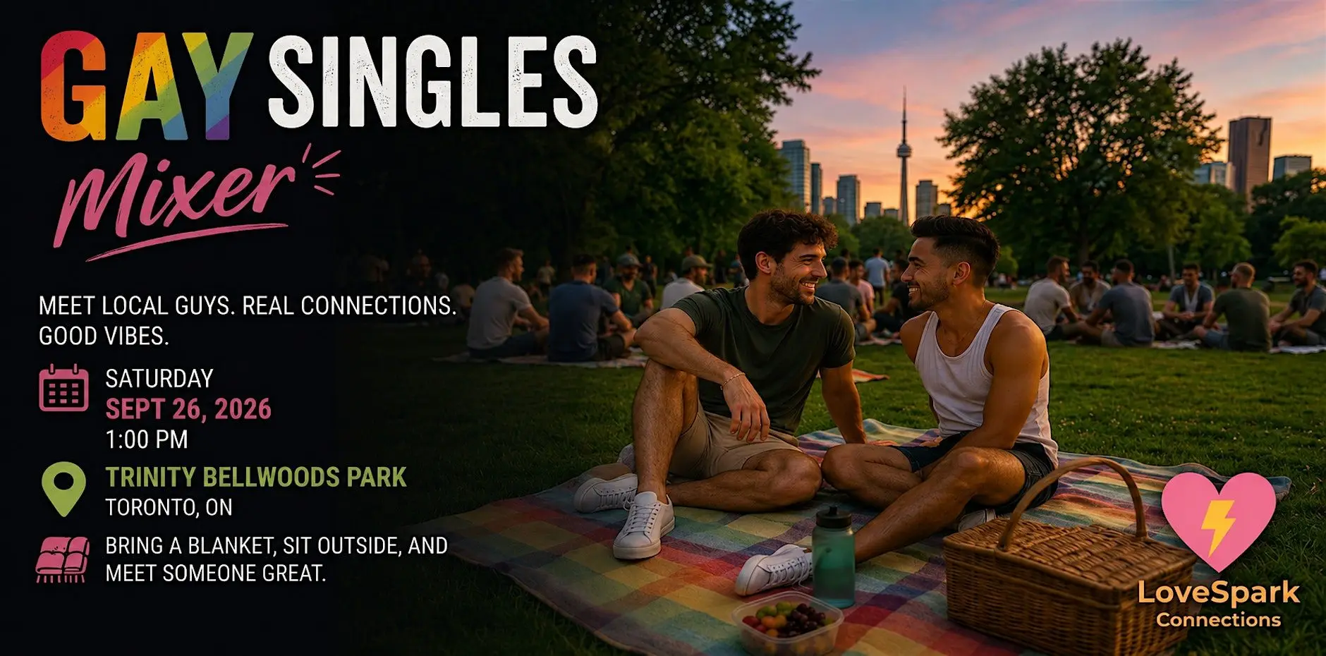 Gay Singles Mixer | Ages 25-45 | Toronto