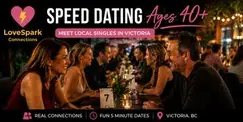 Speed Dating | Ages 40+ | Victoria