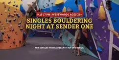 Singles Bouldering Night | Get Matched with 3 Groups of Compatible Singles
