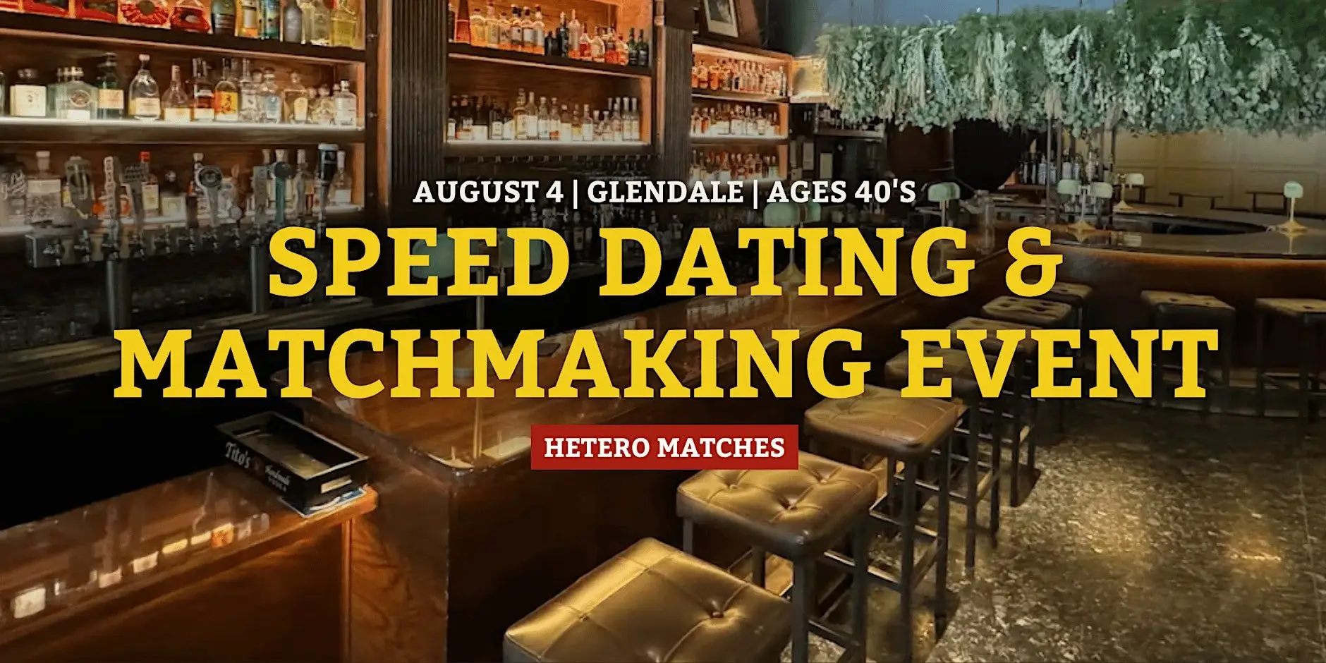 Speed Dating | Glendale | Ages 40's
