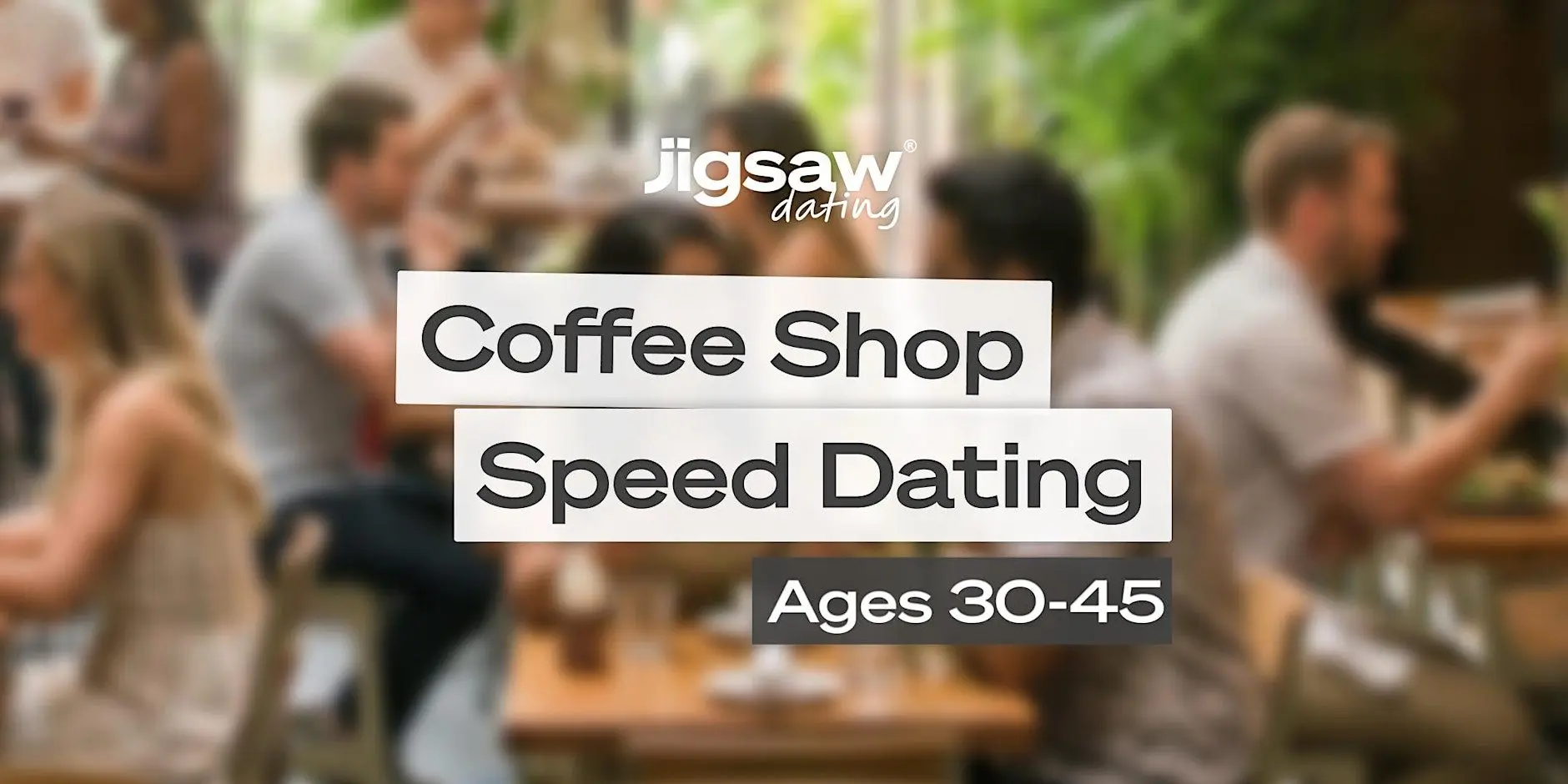 Washington Singles Event: Speed Dating (Ages 30-45) at Coffee Shop