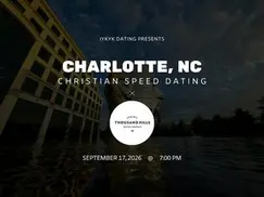 Charlotte Christian Speed Dating | IYKYK Dating | 20s-30s | 9/17/26