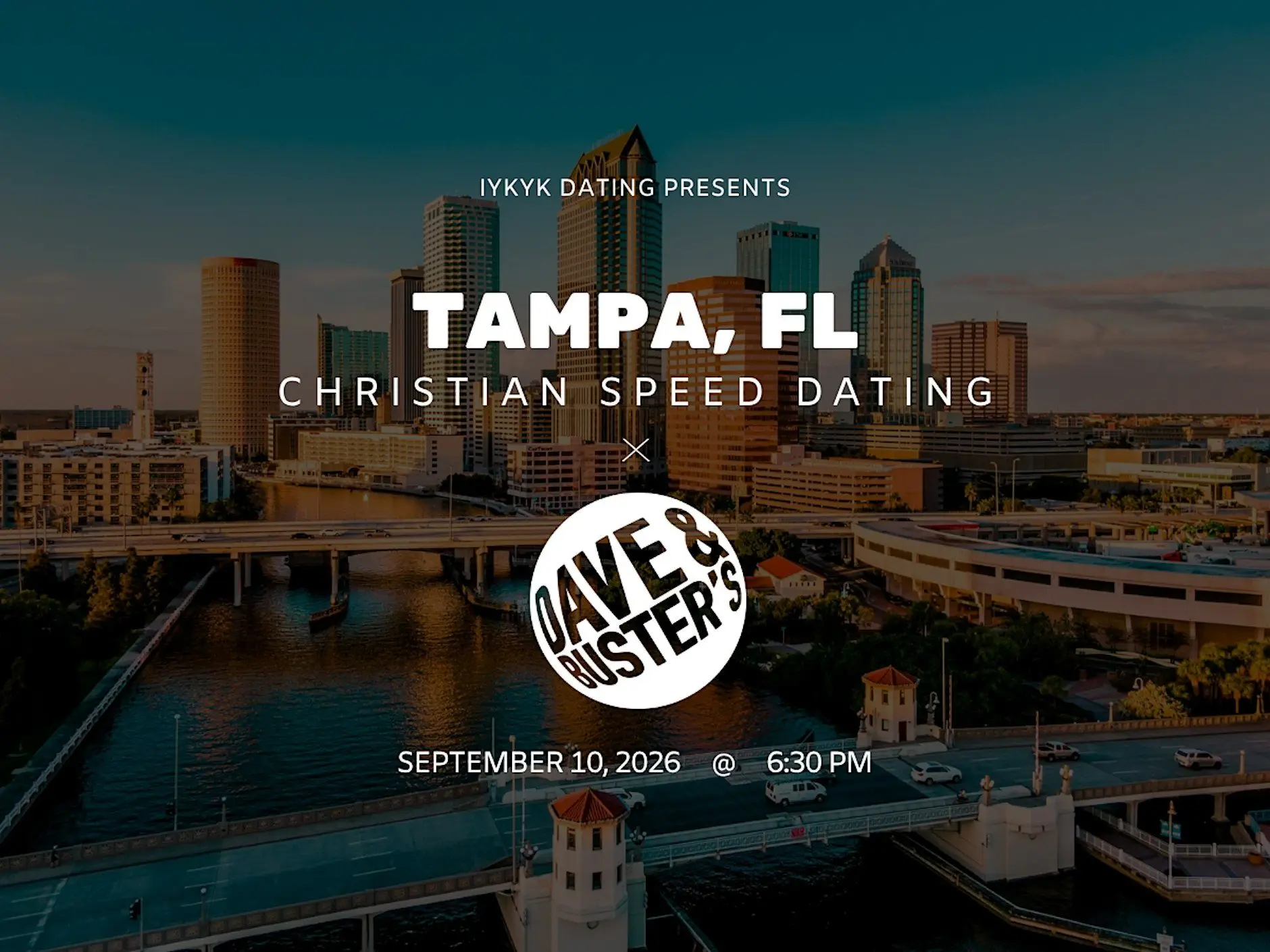 Tampa Christian Speed Dating | IYKYK Dating | 20s-30s | 9/10/26