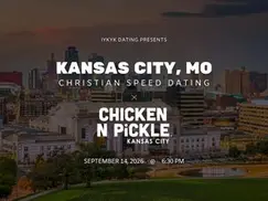 Kansas City Christian Speed Dating | IYKYK Dating | 20s-30s | 9/14/26