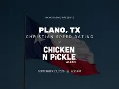 Plano Christian Speed Dating | IYKYK Dating | 20s-30s | 9/22/26