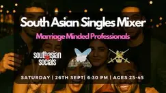 South Asian Singles Mixer for Marriage Minded Professionals | Ages 25-45