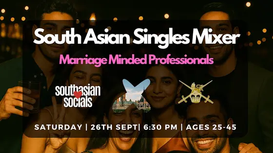 South Asian Singles Mixer for Marriage Minded Professionals | Ages 25-45 — photo 1