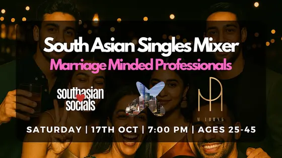 South Asian Singles Mixer for Marriage-Minded Professionals | Ages 25-45 — photo 1