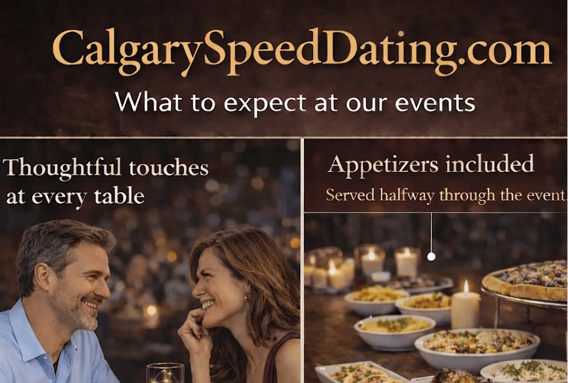 Ages 40 - 55 Males and Females Speed Dating - Real Conversations, Real Connections