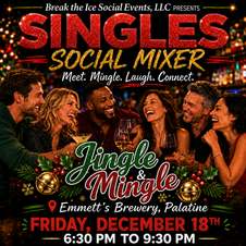 Singles Social Mixer Palatine, IL Emmett's Brewery Jingle and Mingle