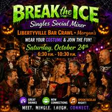 Singles Social Mixer Libertyville, IL Halloween Bar Crawl Singles Social Mixer Libertyville, IL Halloween Bar Crawl