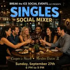 Singles Social Mixer Morton Grove, IL Cooper's Hawk Singles Social Mixer Morton Grove, IL Cooper's Hawk
