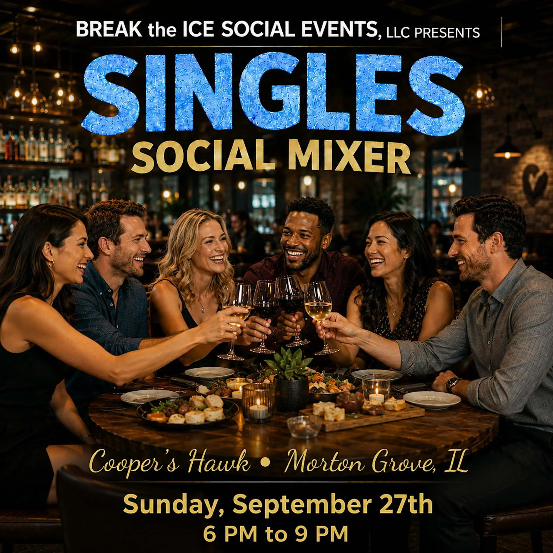 Singles Social Mixer Morton Grove, IL Cooper's Hawk
