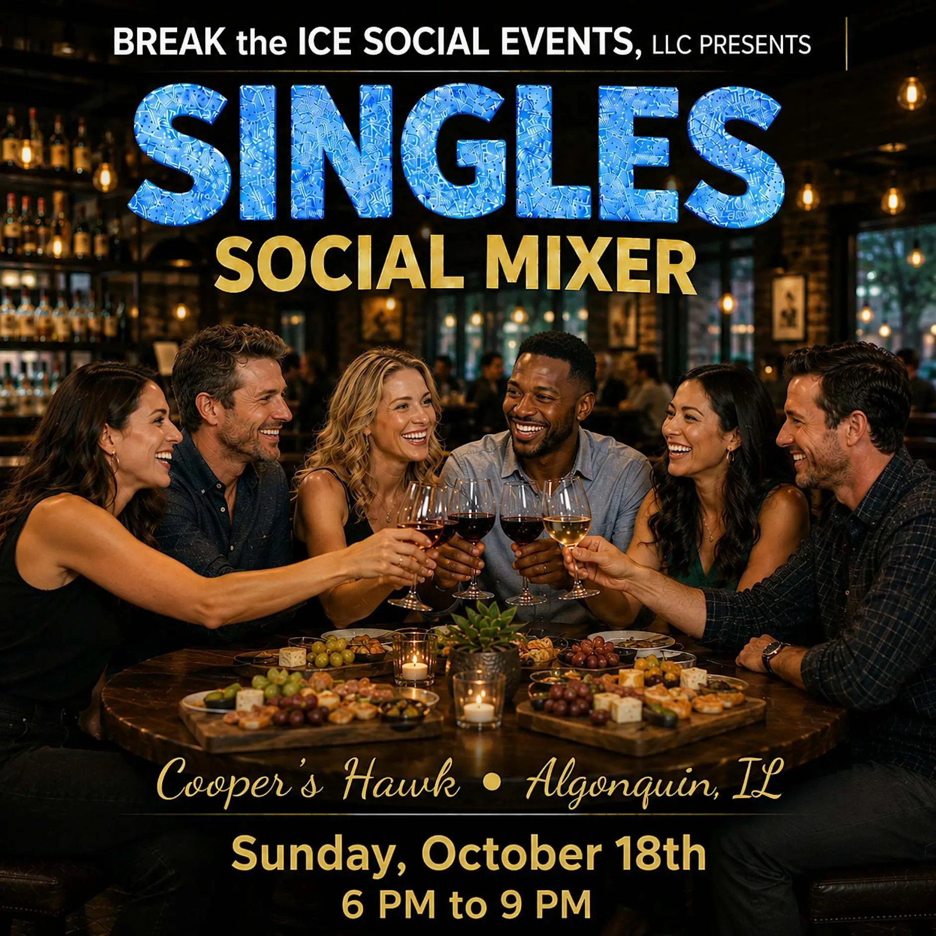 Singles Social Mixer Algonquin, IL Cooper's Hawk