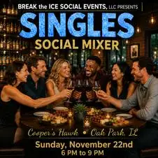 Singles Social Mixer Oak Park, IL Cooper's Hawk