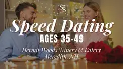 Speed Dating Ages 35-49 in Meredith, NH at Hermit Woods Winery & Eatery