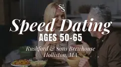 Speed Dating Ages 50-65 in Holliston, MA at Rushford & Sons Brewhouse