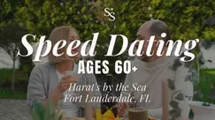 Speed Dating Ages 60+ in Fort Lauderdale, FL at Harat's by the Sea
