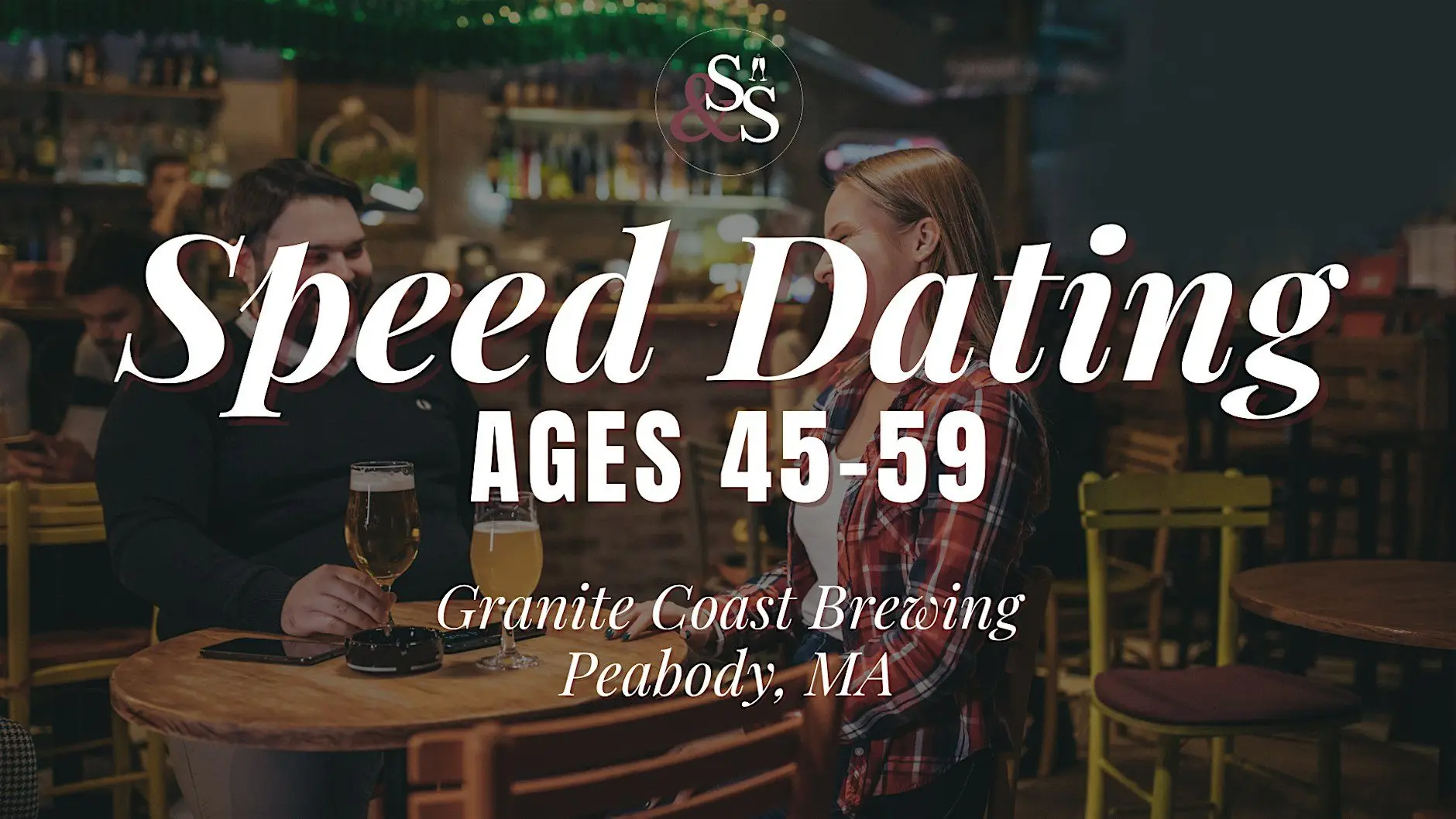 Speed Dating Ages 45-59 in Peabody, MA at Granite Coast Brewing Speed Dating Ages 45-59 in Peabody, MA at Granite Coast Brewing