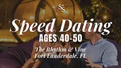Speed Dating Ages 40-50 in Fort Lauderdale, FL at The Rhythm & Vine