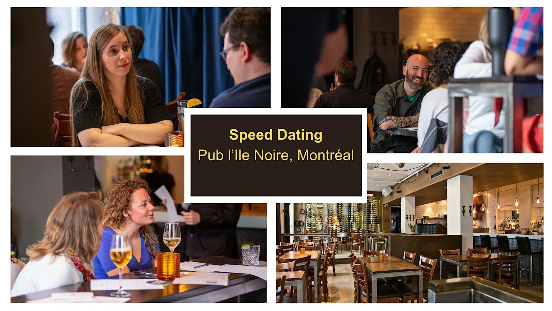 Speed Dating Montreal 30 - 45 ans, 27 septembre 2026