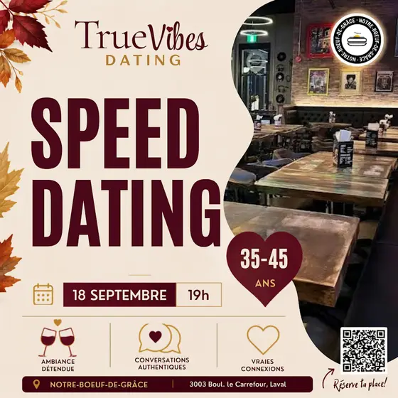 Laval Speed Dating│Ages 35-45 — photo 1