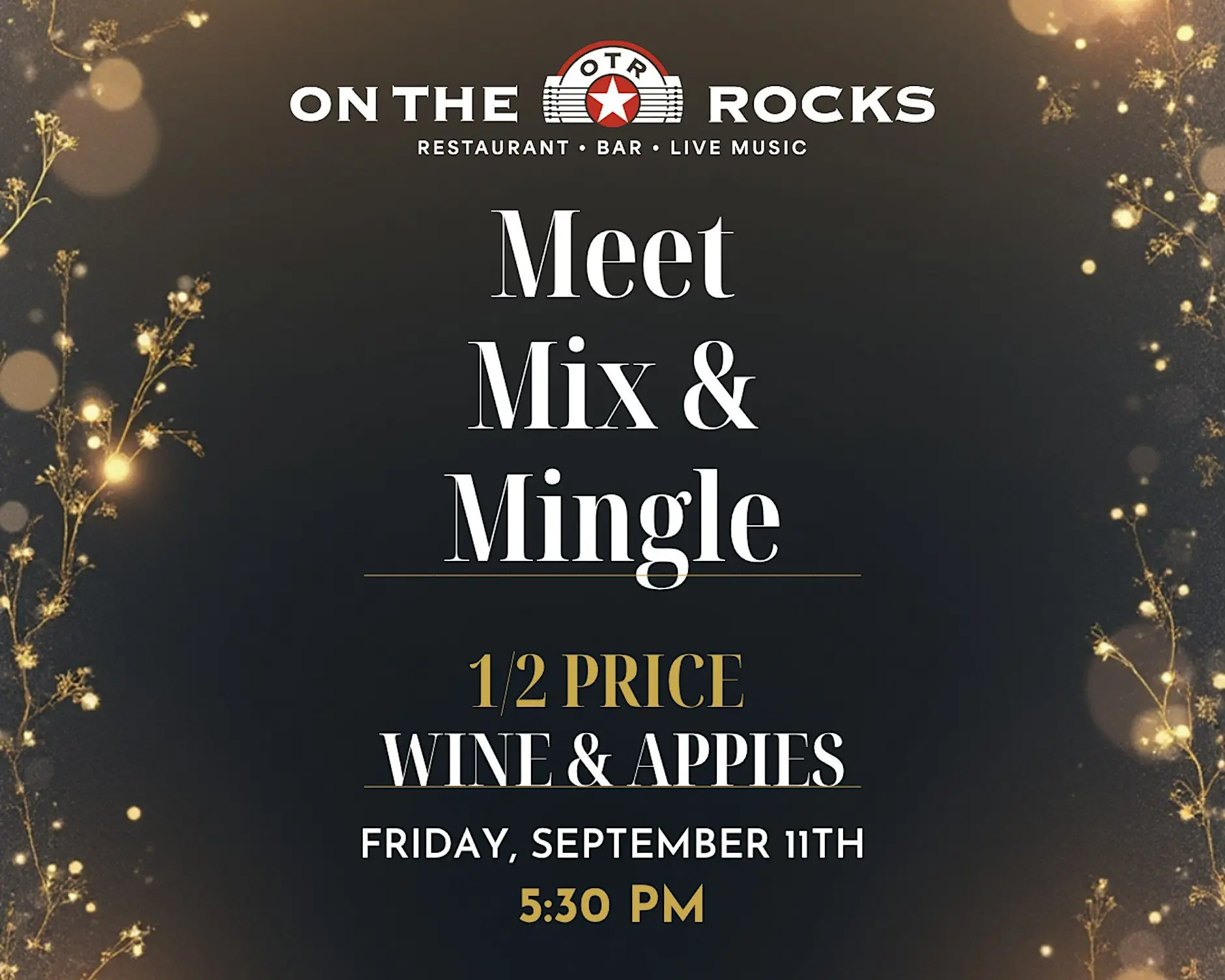 SEPTEMBER MEET, MIX, & MINGLE