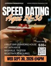 Nashville Singles Speed Dating Event (Ages 24-36