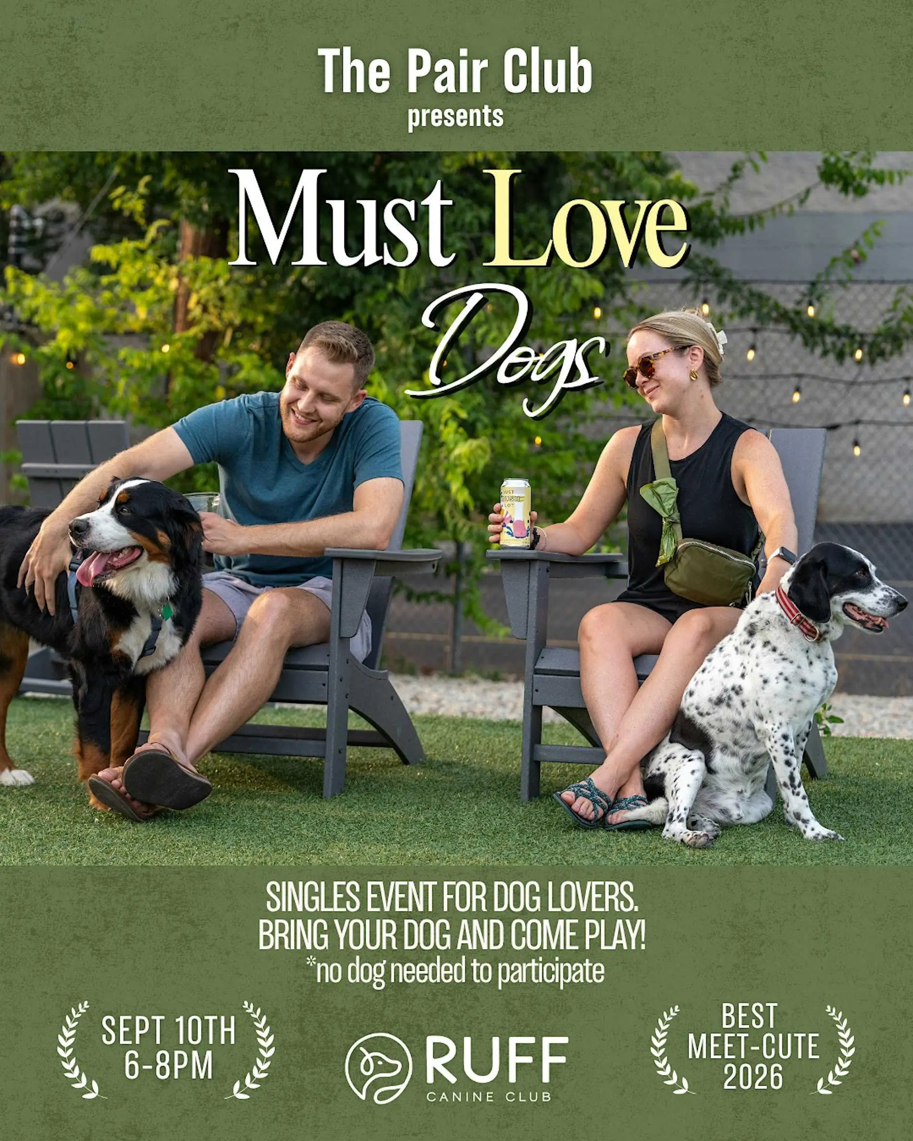 Singles Mixer for dog lovers! Singles Mixer for dog lovers!