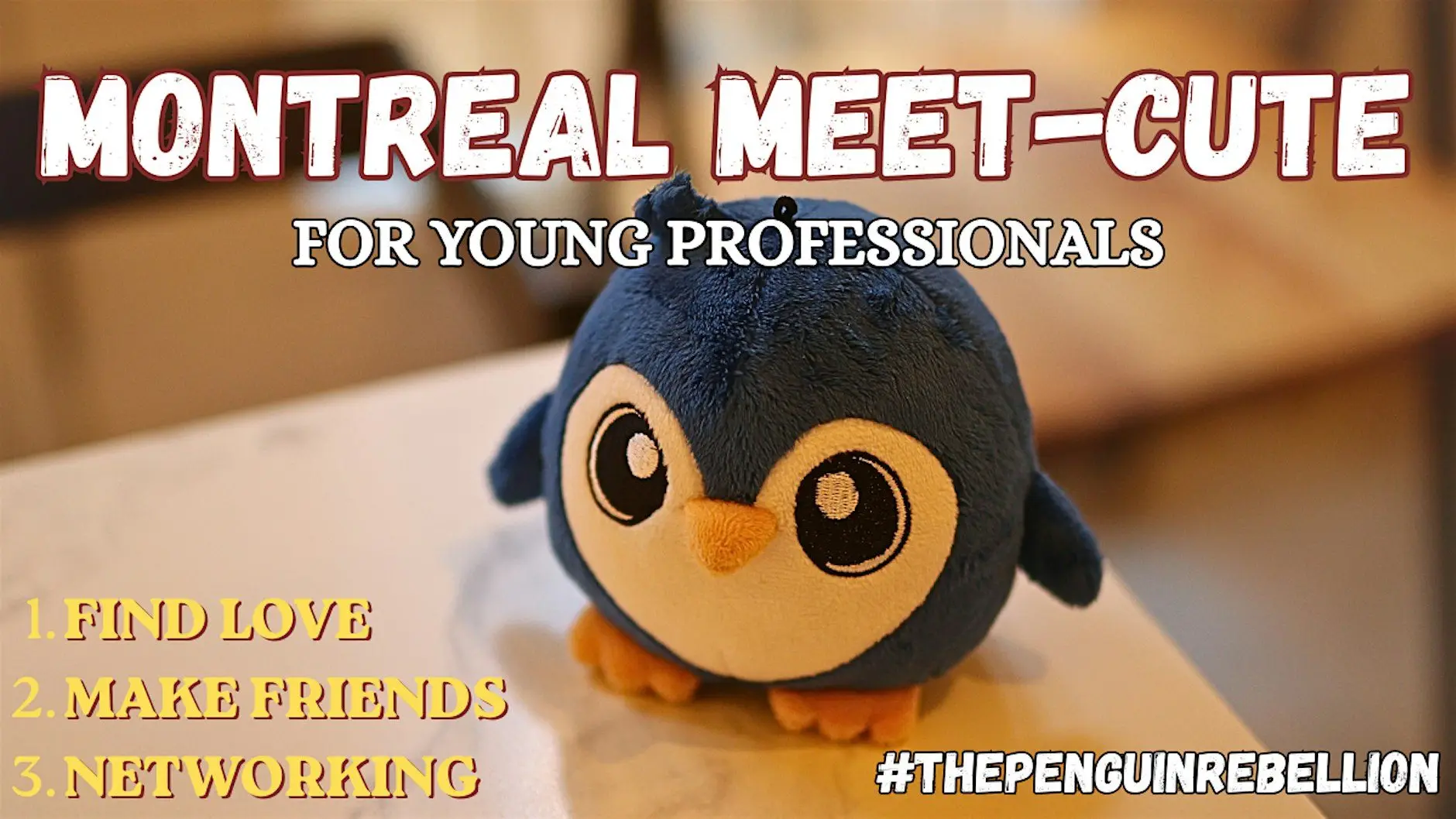 Penguin Meet-Cute for Young Professionals Penguin Meet-Cute for Young Professionals