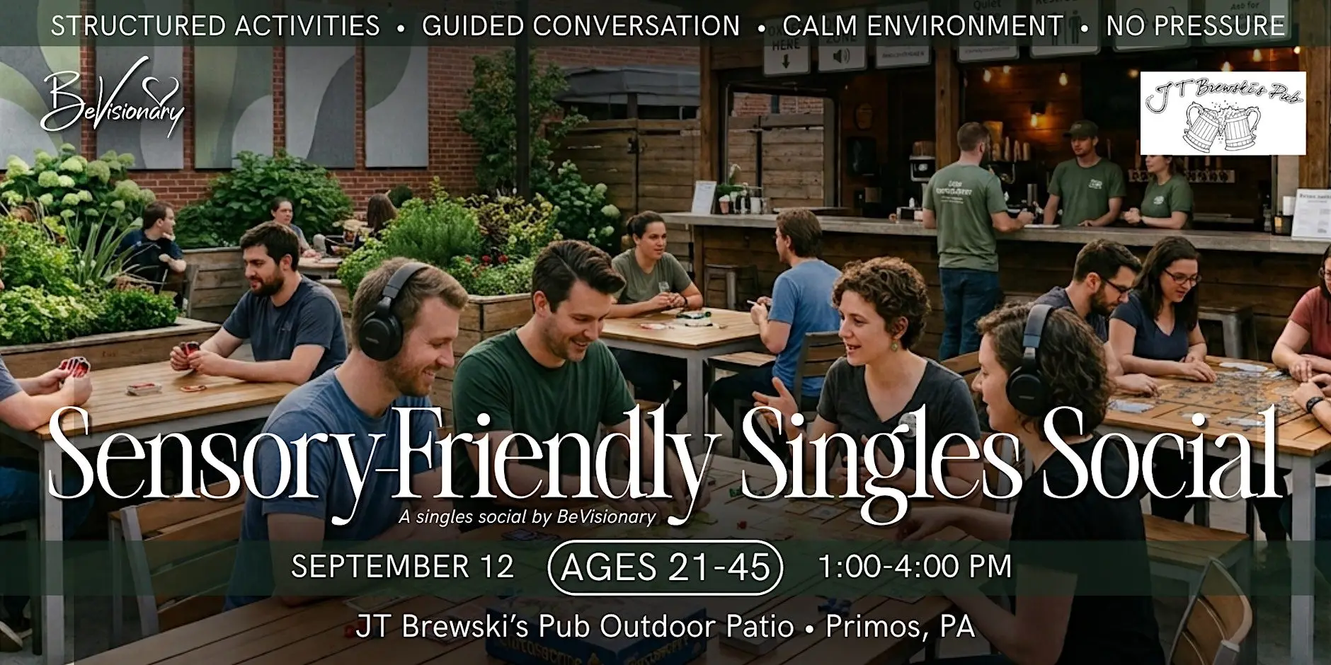 Sensory-Friendly Singles Social | 21-45