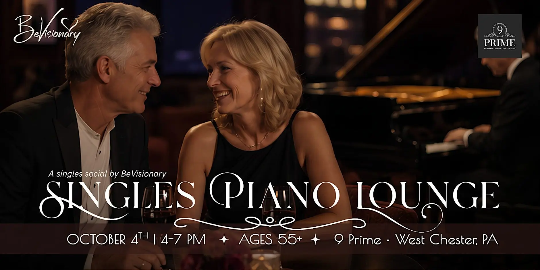 Singles Piano Lounge | 55+