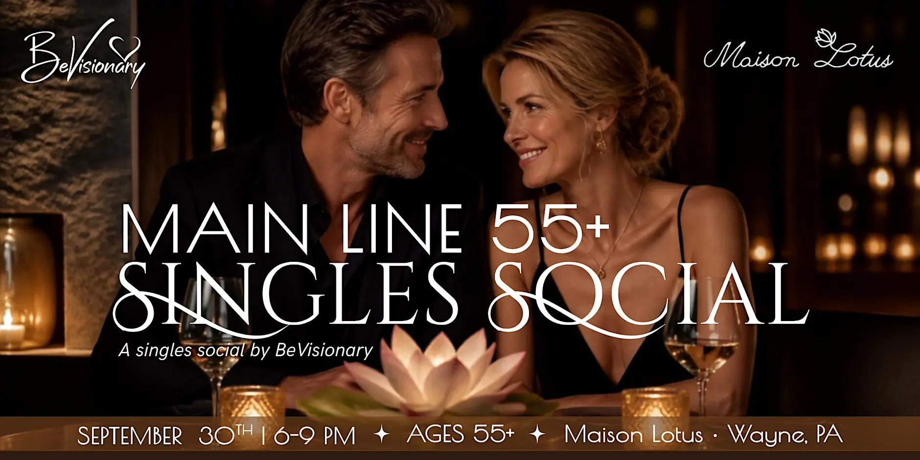 Main Line 55+ Singles Social | 55+
