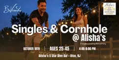 Singles & Cornhole @ Alisha's | 25-45