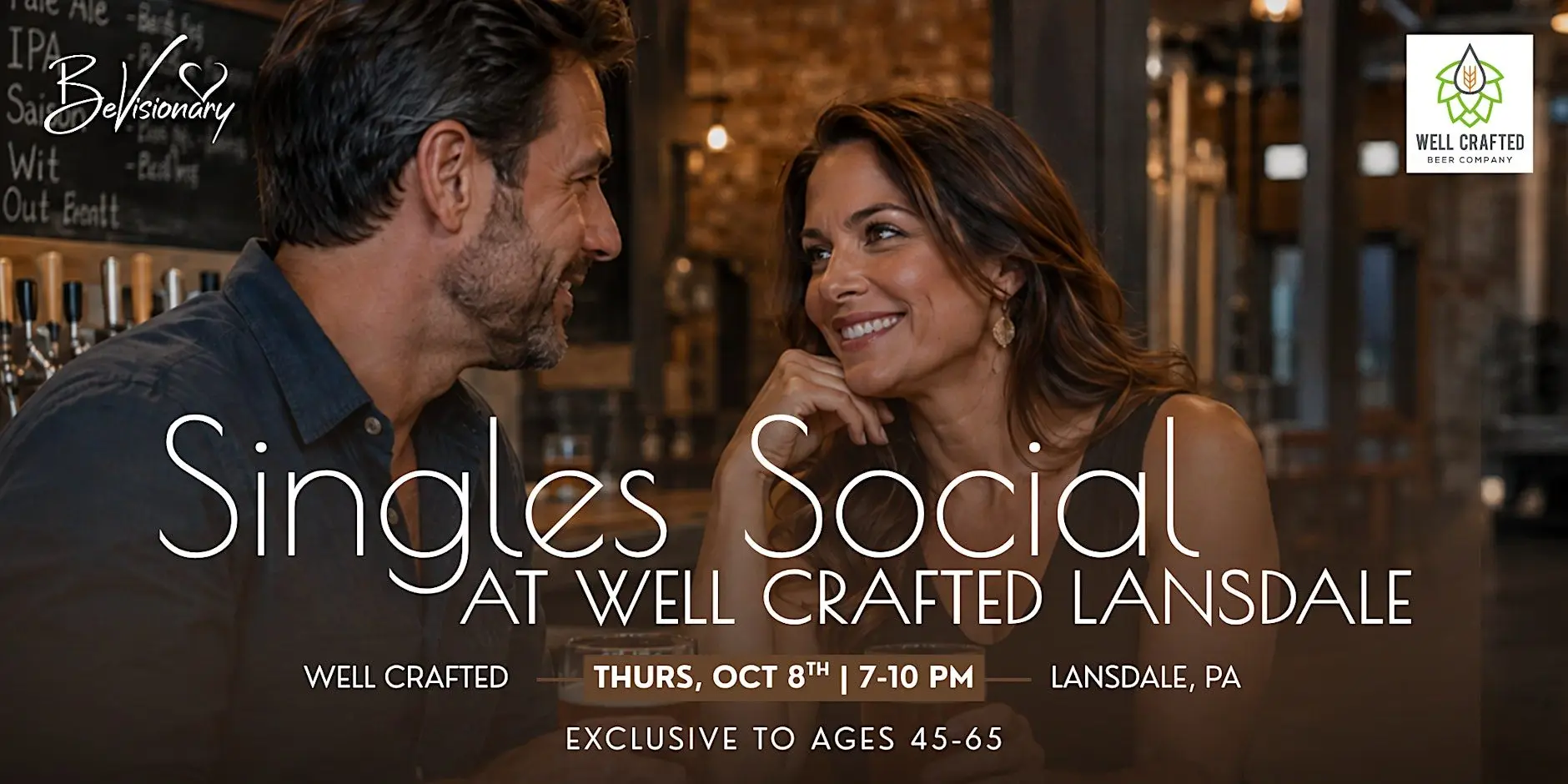 Singles Social at Well Crafted Lansdale | 45-65