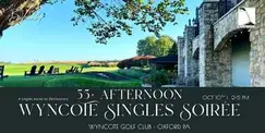55+ Afternoon: Wyncote Singles Soirée | 55+