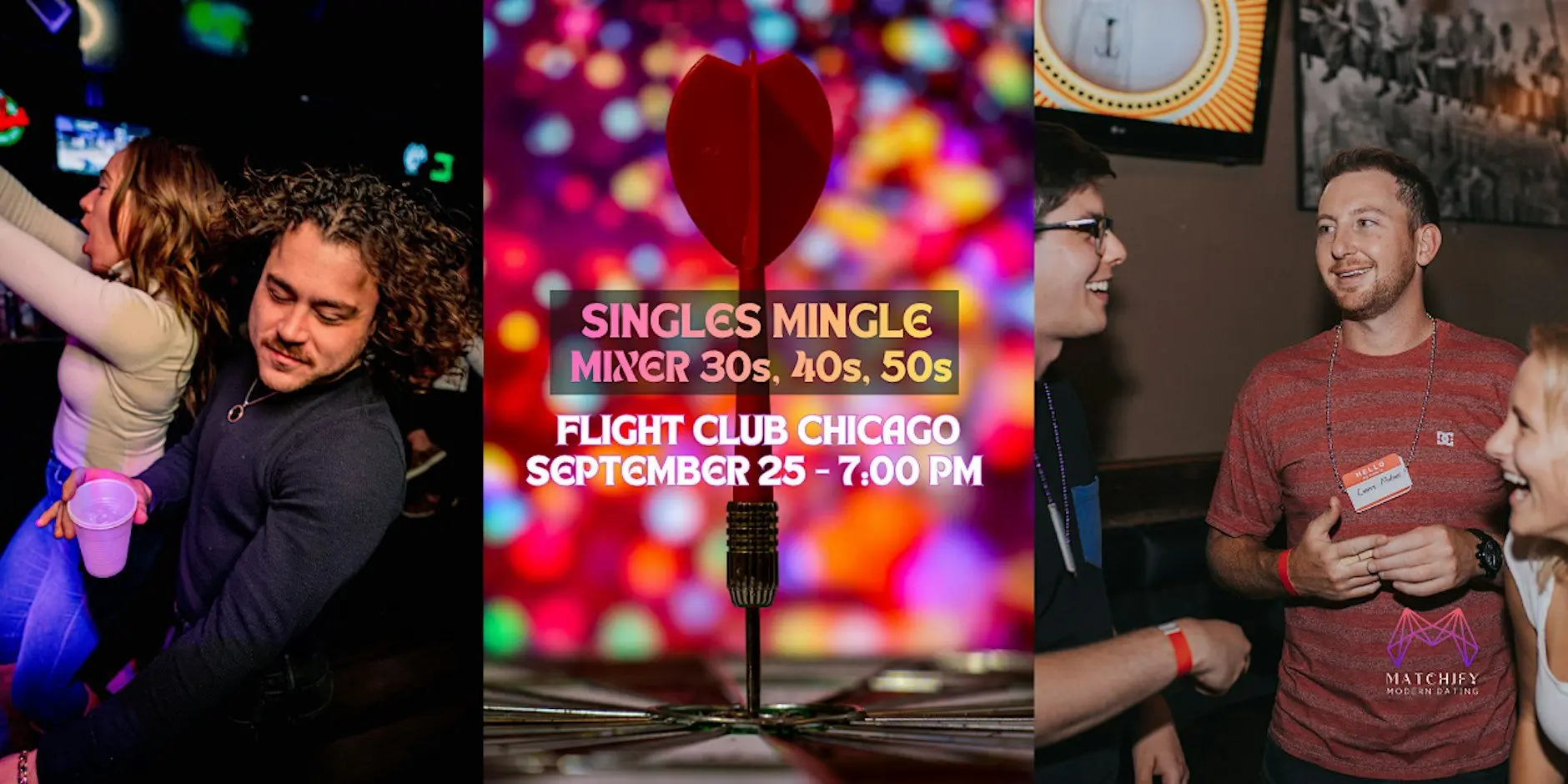 Singles Mingle mixer @ Flight Club Chicago Singles Mingle mixer @ Flight Club Chicago