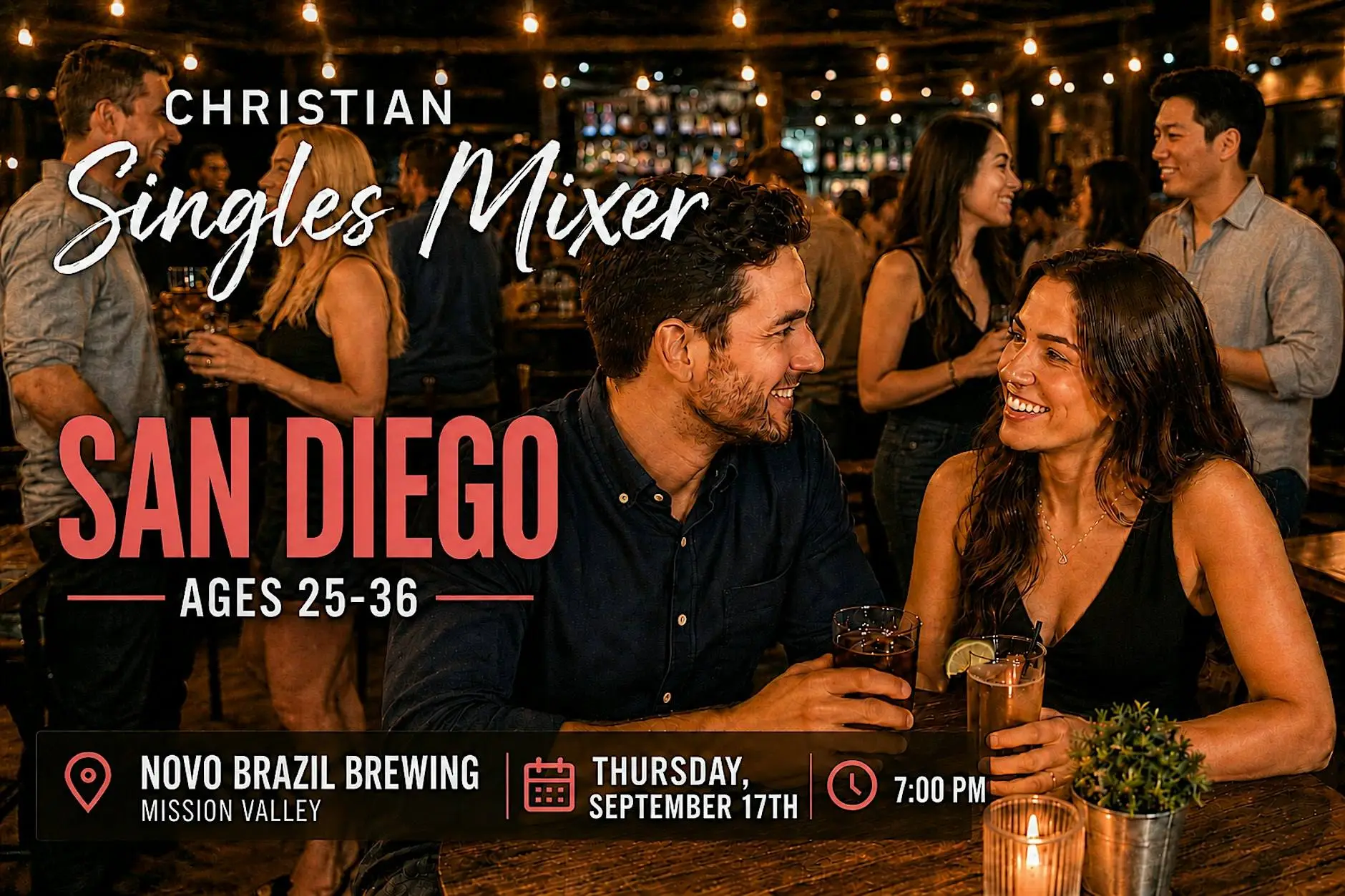 Christian Singles Mixer San Diego | Ages 25–36