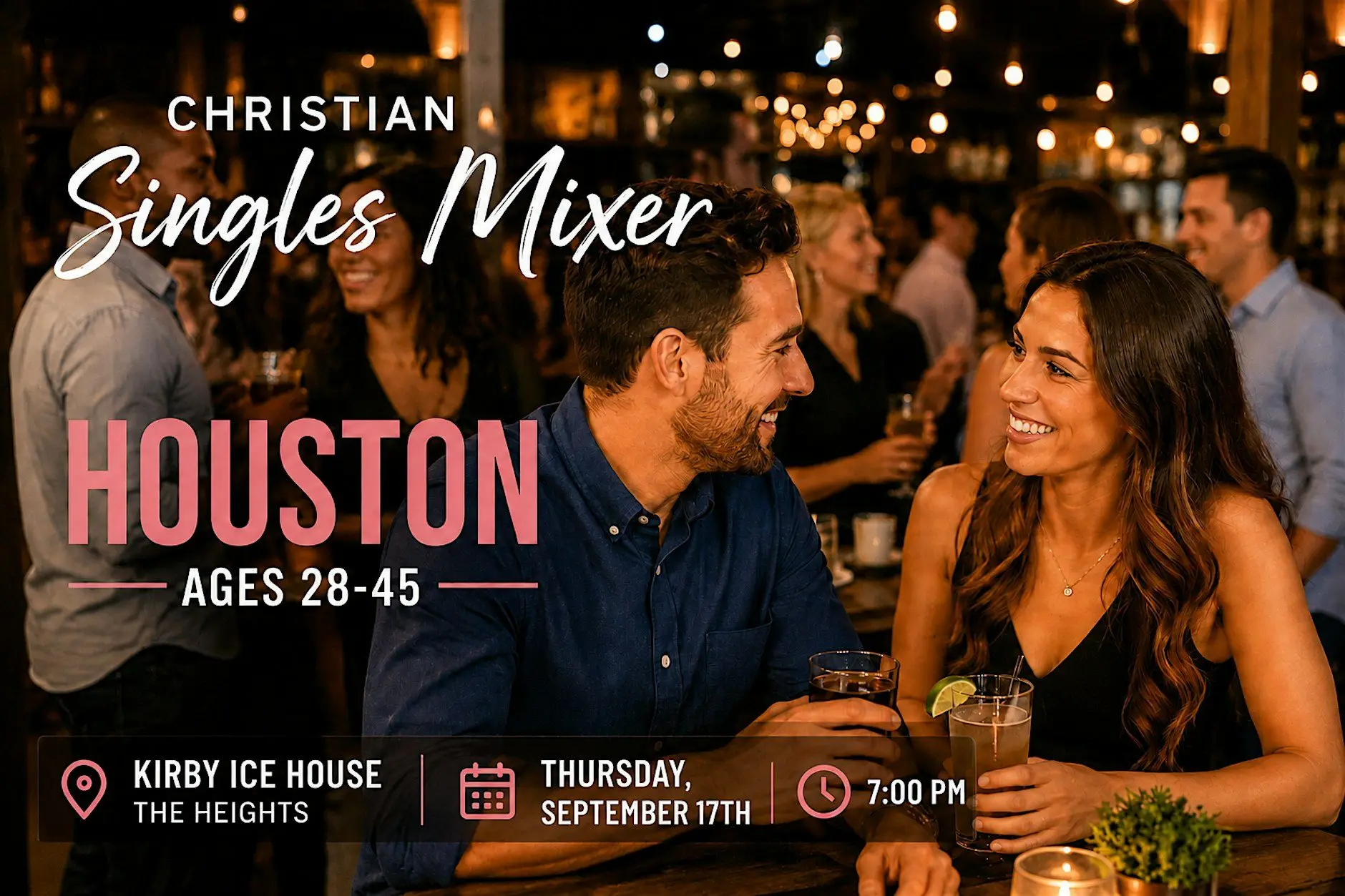 Christian Singles Mixer Houston | Ages 28–45