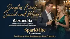 Singles Event & Mixer Ages 50+ Singles in DMV Alexandria, VA